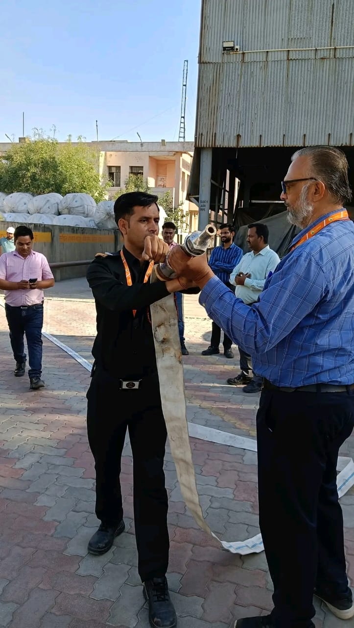 Fire safety training exercise